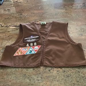 Vintage Girl Scouts “Brownies” Badge Vest